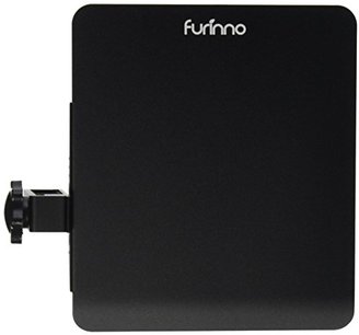 Furinno MP01-BK Mousepad Attachable to Aluminum Folding LaptopTray Stand, Black