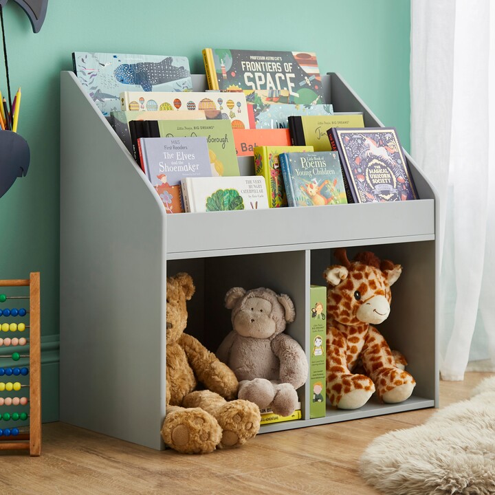 Dunelm Kid's Bookcase with Storage White ShopStyle