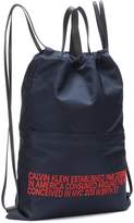 Thumbnail for your product : Calvin Klein Logo embroidered backpack