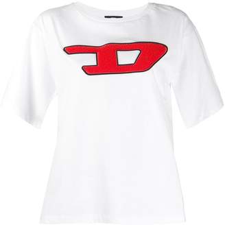 Diesel contrast logo T-shirt