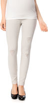 Thumbnail for your product : Motherhood Maternity Secret Fit Belly Twill Skinny Leg Maternity Pants