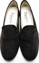Thumbnail for your product : Repetto Black Shimmering Michael Penny Loafers