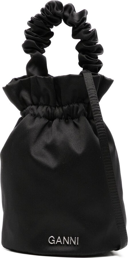 Ganni Women's Black Tote Bags | ShopStyle