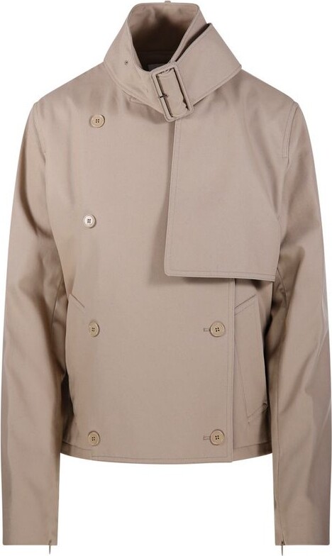 Courreges Buckled High-Neck Jacket