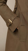 Thumbnail for your product : Burberry Mid-length Trench Coat with Check Warmer