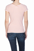Thumbnail for your product : Lilla P Short Sleeve Double V-Neck