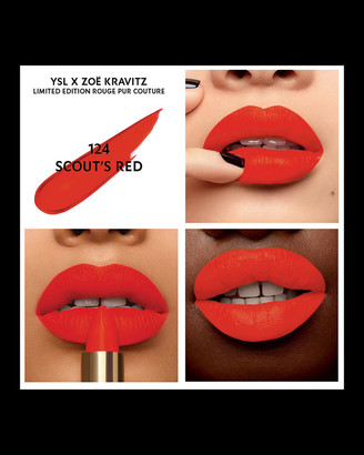Saint Laurent Zoe Kravitz Limited Edition Rouge Pur Couture
