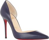 Thumbnail for your product : Christian Louboutin Iriza Half d'Orsay Pumps-Blue