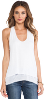 Thumbnail for your product : LAmade Racerback High-Low Double Layer Tank