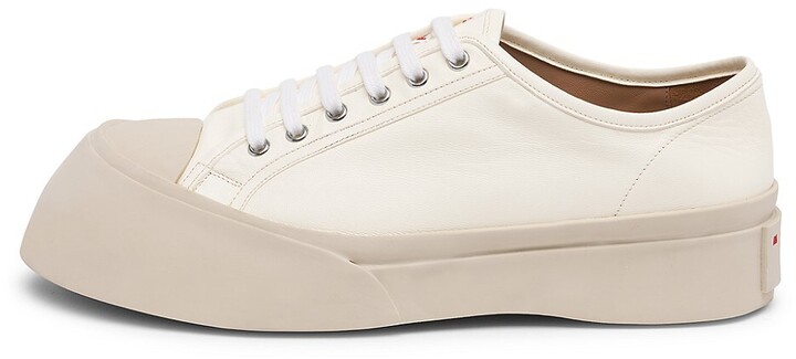 Marni Pablo Shearling Low-Top Sneakers - ShopStyle
