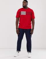 Thumbnail for your product : Tommy Hilfiger Big & Tall large flag logo t-shirt in red