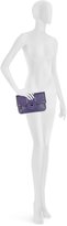 Thumbnail for your product : Tila March Zelig Purple Leather Clutch