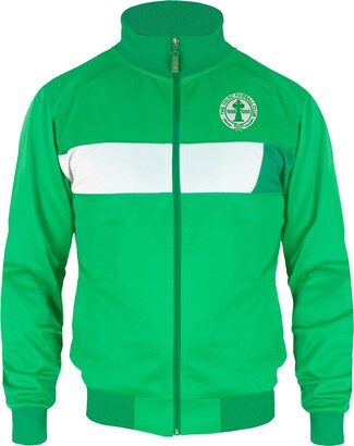 Celtic FC Official Gift Mens 1988 Centenary Home Retro Shirt Green Small :  : Fashion