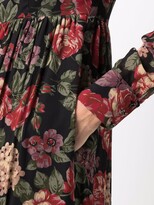 Thumbnail for your product : Antonio Marras Kleid floral-print midi dress