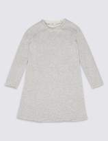 Thumbnail for your product : Marks and Spencer Cotton Rich Sweat Dress (3-16 Years)