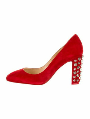 Red Studded Pumps | Shop the world’s largest collection of fashion ...