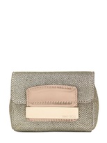 Thumbnail for your product : Jimmy Choo Caro Lame' Glitter Fabric Shoulder Bag