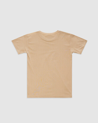 First Division Boy's Neutrals Printed T-Shirts - Field Tee - Kids