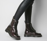 Thumbnail for your product : Dr. Martens 8 Eyelet Lace Up Boots Purple Royal Sparkle