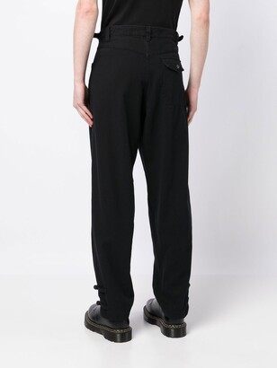 Undercover Hem-Strap Loose-Fit Trousers