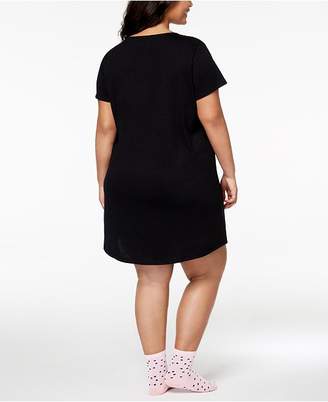 Macy's Jenni Plus Size Sleepshirt & Sock Set, Created for