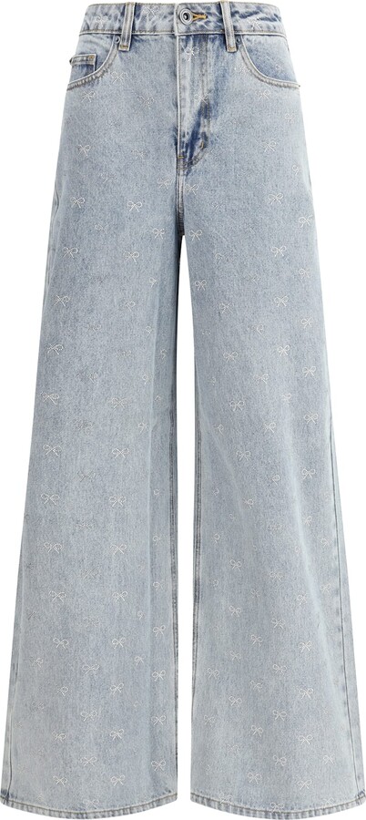 Bow Diamond Jeans