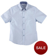 Thumbnail for your product : BOSS Boys Short Sleeve Cotton Shirt