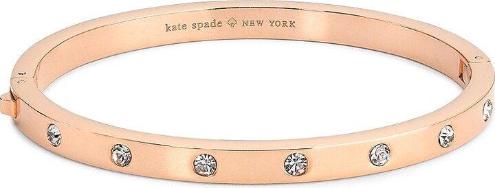 Kate Spade Set In Stone Hinged Bracelet - ShopStyle