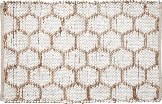 Home Weavers Beehive Modern Accent 24" x 36" Rug Bedding