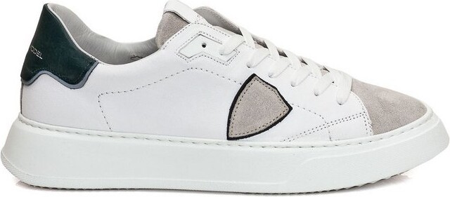 Philippe Model Paris Tres Temple Lace-Up Sneakers