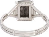 Thumbnail for your product : Monique Péan Rose-Cut Black Diamond & Platinum Ring-Colorless