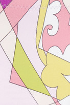 Thumbnail for your product : Emilio Pucci Printed padded triangle bikini