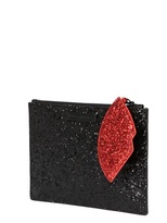 Thumbnail for your product : Lulu Guinness Lip Glitter Pouch