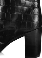 Thumbnail for your product : Schutz Analeah Lizard-Embossed Leather Boots