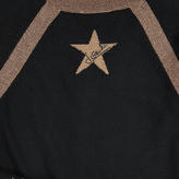 Thumbnail for your product : Junior Gaultier Fine knit cardigan with shiny lurex details
