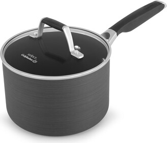 Calphalon Select by 3.5 Quart Hard-Anodized Non-stick Saucepan with Cover