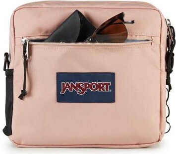 JanSport Central Adaptive Crossbody Bag, Wheelchair Compatible, Misty Rose