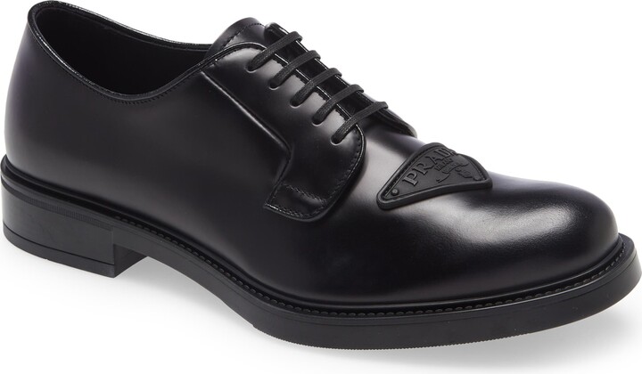 Prada Derby Shoes | Shop the world's largest collection of fashion |  ShopStyle