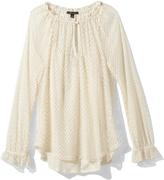 Thumbnail for your product : Ella Moss Dot Lace Top