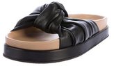 Thumbnail for your product : Helmut Lang Knot Slide Sandals