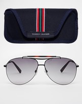 Thumbnail for your product : Tommy Hilfiger Aviator Sunglasses