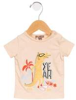 Thumbnail for your product : Emile et Ida Girls' Graphic Printed Top w/ Tags