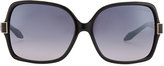 Thumbnail for your product : Roberto Cavalli Square Jeweled-Temple Sunglasses, Black