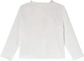Thumbnail for your product : Billieblush White Ruffle Heart And Collar Shirt