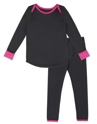 Cuddl Duds Climateright By Climateright by Polycore warm layering long underwear (toddler girls)