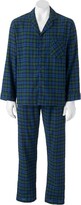 Thumbnail for your product : Hanes Men's Ultimate® Plaid Flannel Pajama Set