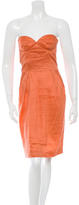 Thumbnail for your product : Stella McCartney Strapless Mini Sheath Dress