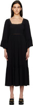 Thumbnail for your product : See by Chloe Black Tiered Maxi Dress