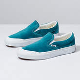 green velvet slip on vans
