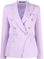 Thumbnail for your product : Tagliatore Peak-Lapels Double-Breasted Blazer